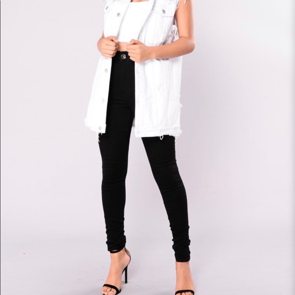 Scottsdale High Waist Skinny Jeans - BlackSHARE